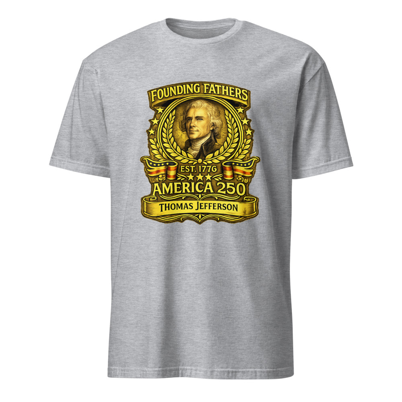 Thomas Jefferson Founders Series T-Shirt - Front Design