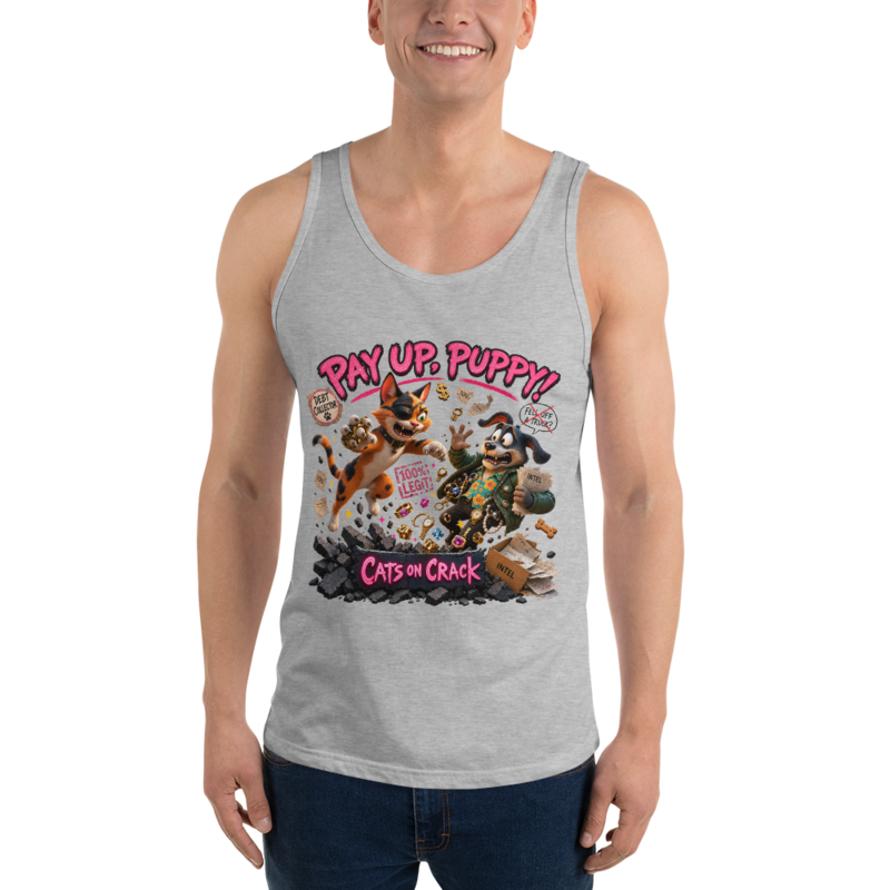 Pay Up Puppy Vest Tank
