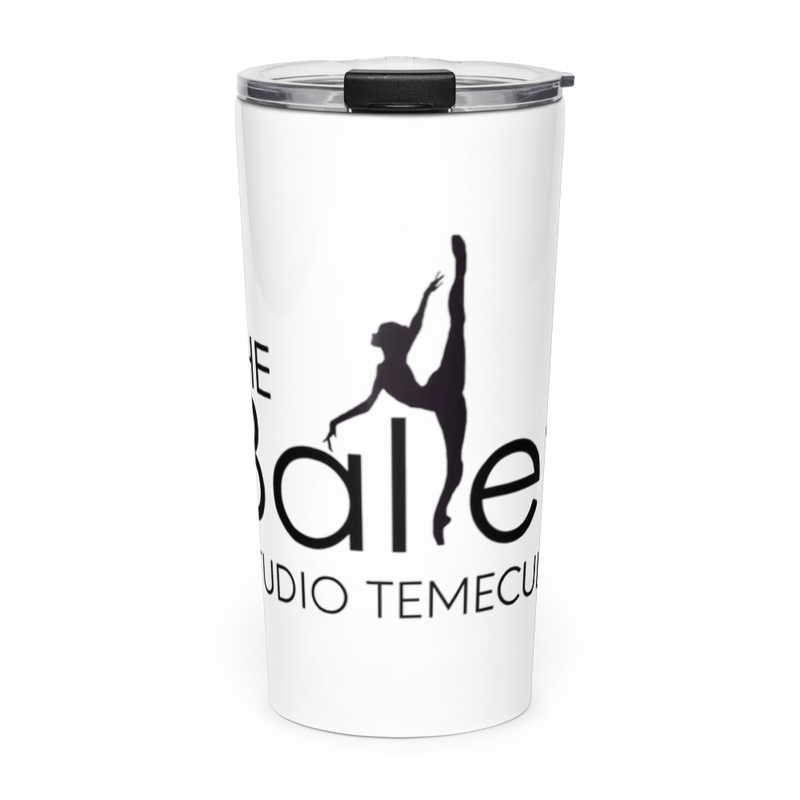 Tapered stainless steel tumbler