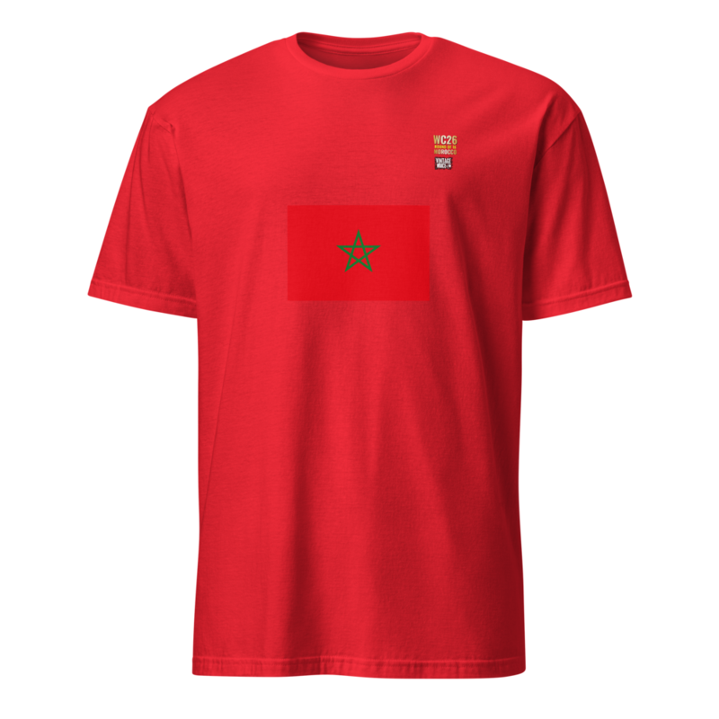 WC26 Round of 16 Morocco – XL, Red