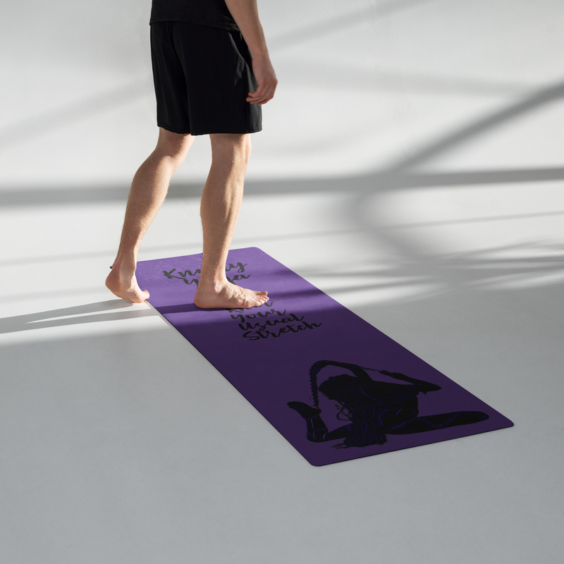 "Knotty Yoga" Yoga mat