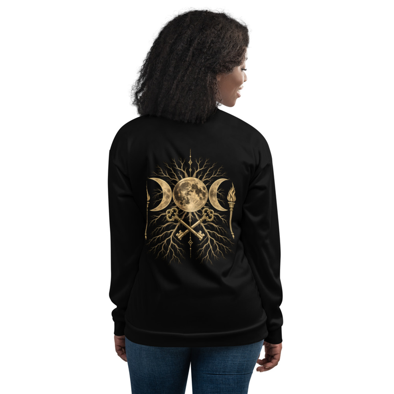 Hecate's Crossroads Bomber Jacket