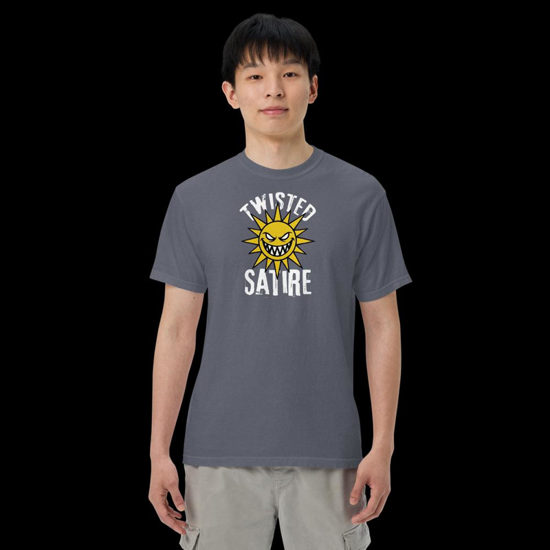 Twisted Satire Angry Sun – S, Denim
