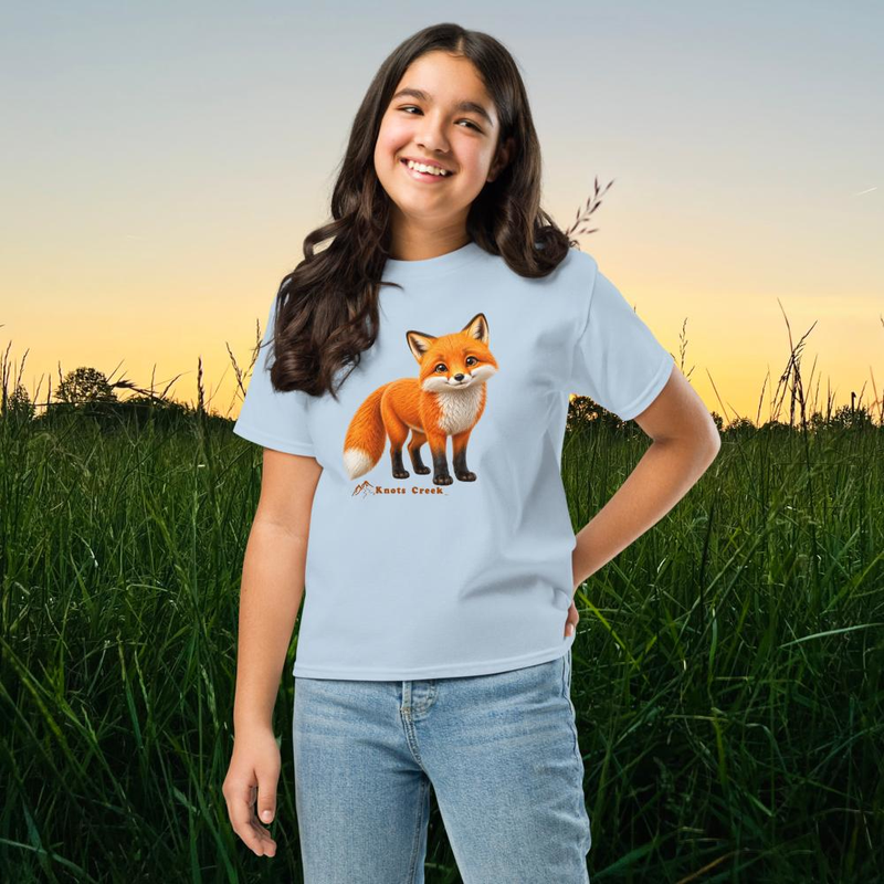 Youth Fox Tee - Cotton