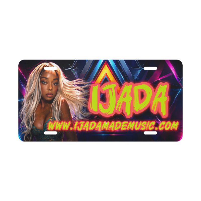 Vanity "ijada" license plate