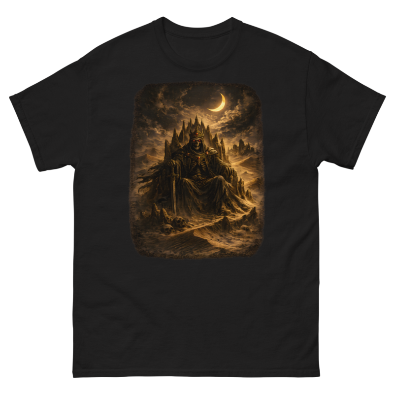 Undead King on a Desert Throne