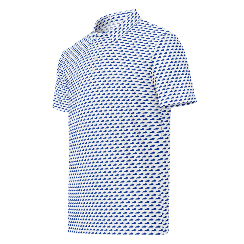 Men’s Fitted State of Kentucky Polo in Wildcat Blue