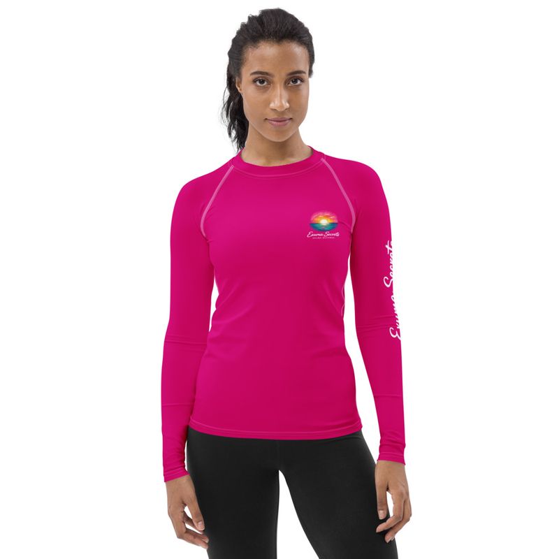 Painted Paradise Women's Rash Guard