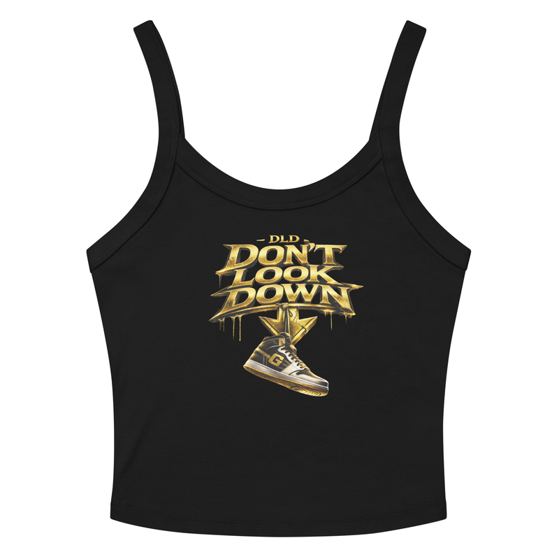 Don't Look Down Women’s Micro-Rib Tank Top