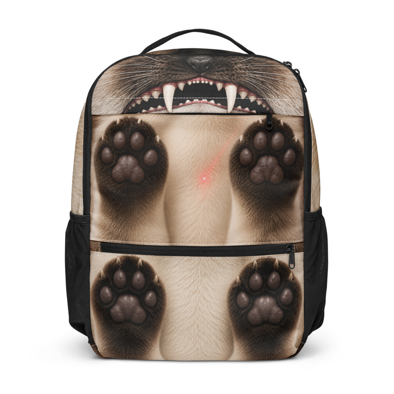 Siamese Cat Shark Utility Backpack