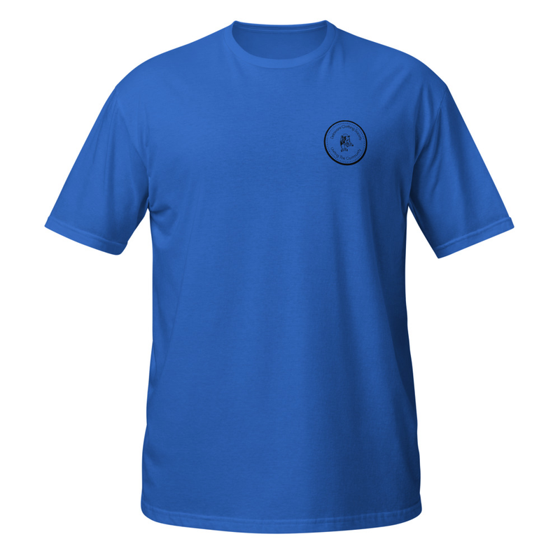 DE Clothing Society - Short-Sleeve Unisex T-Shirt – XL, Royal