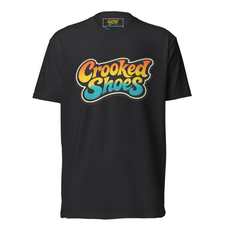 Crooked Shoes Unisex Fitted T-Shirt - Skate 70s