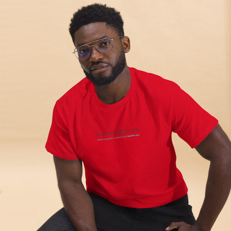 mQs Day One - Bright Promo T – M, Red