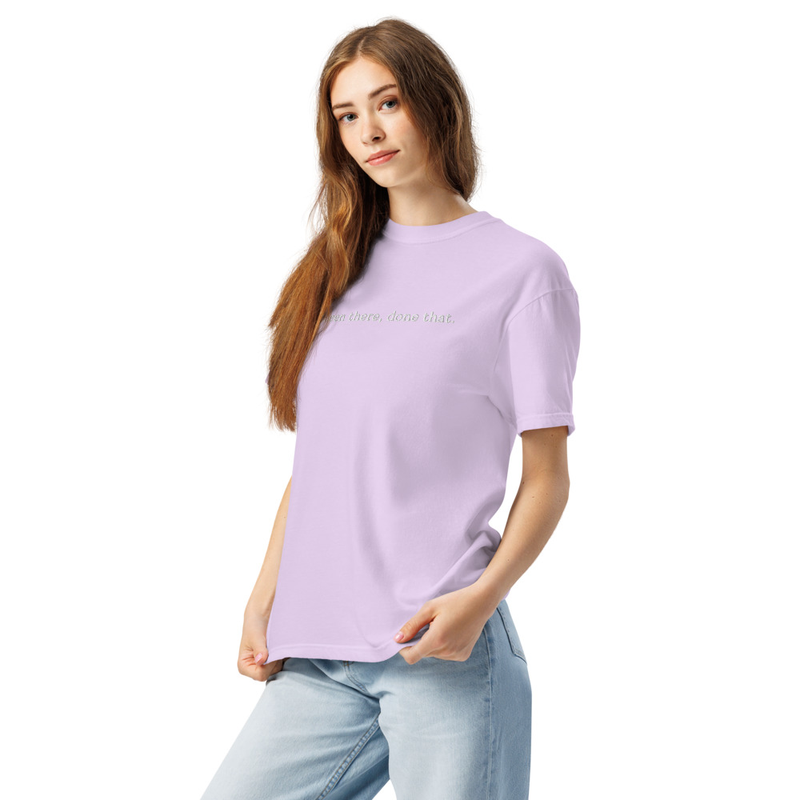 Been There, Done That (Embroidered) – S, Orchid