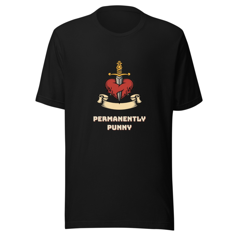 RetroPuns — Permanently Punny Tee