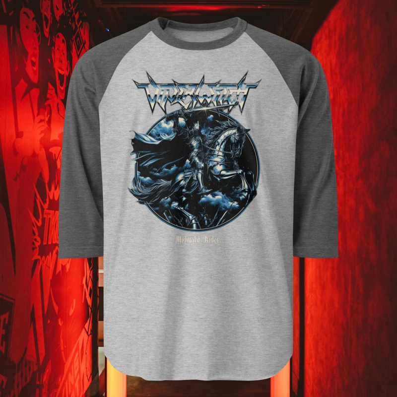 3\4 Baseball Tee - Midnight Rider (Unisex)