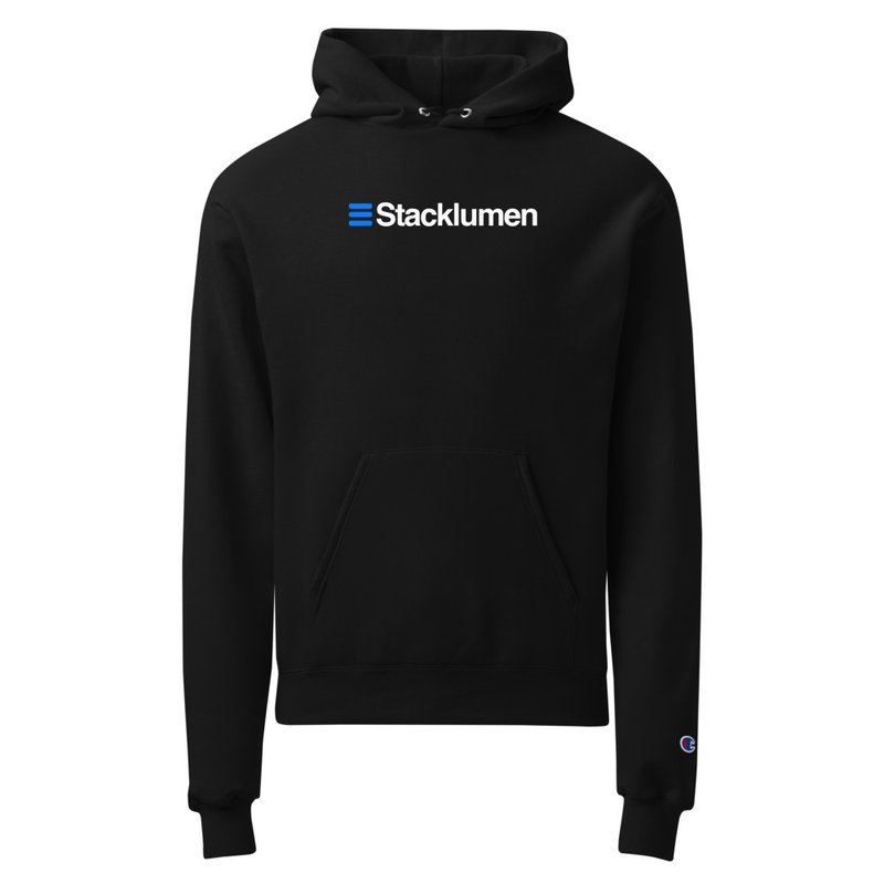 Stacklumen Champion hoodie