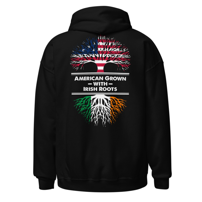 American Born, Irish Roots Unisex Hoodie
