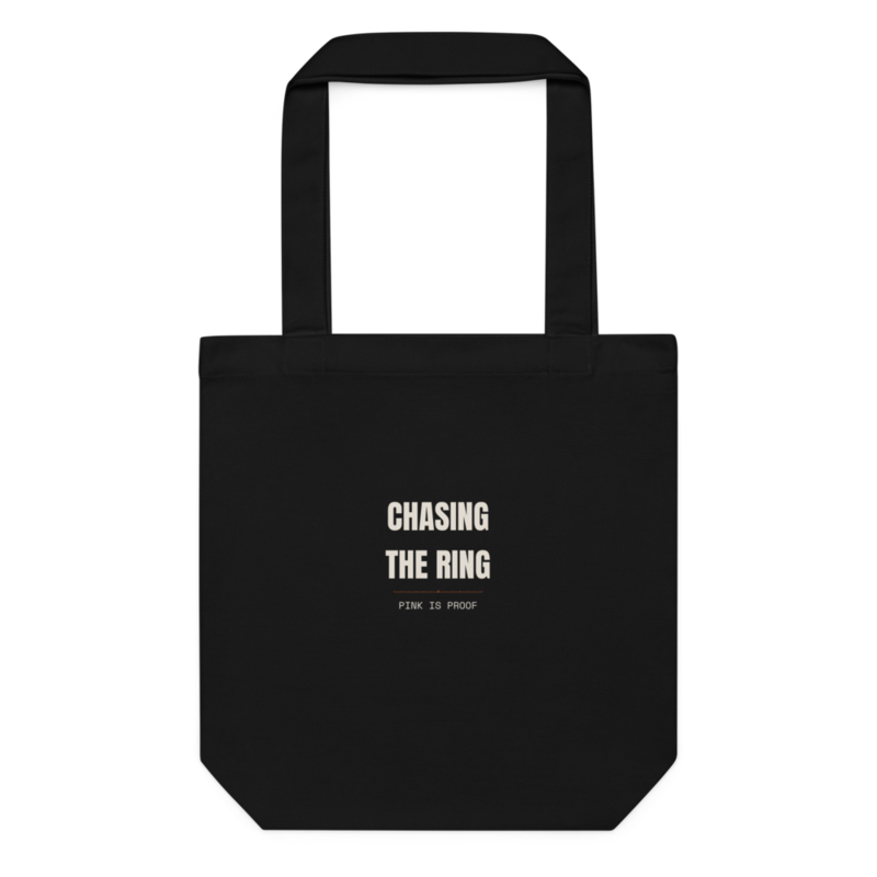 CHASING THE RING Tote mockup