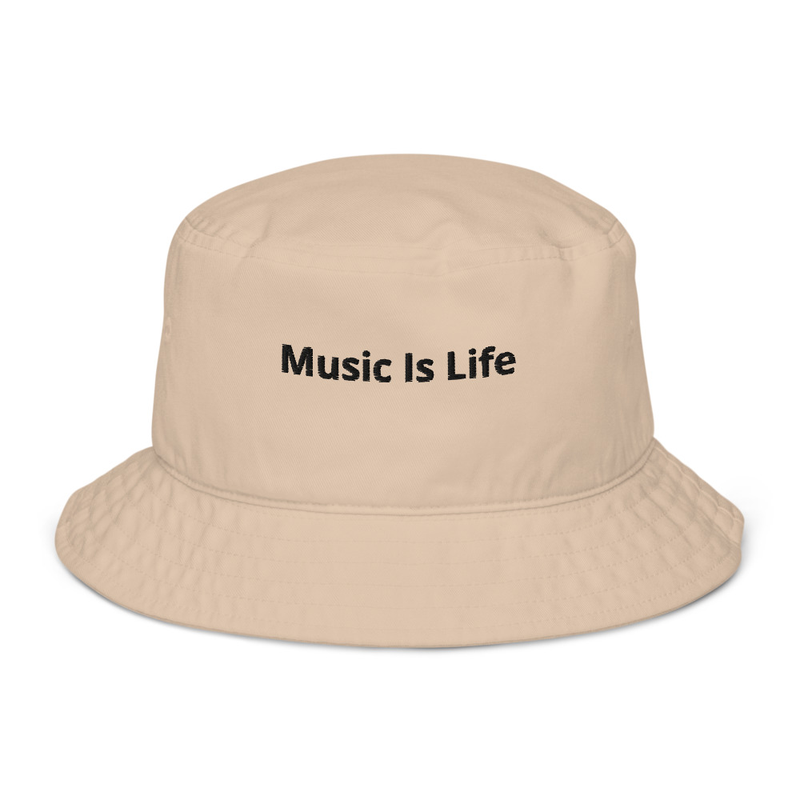 Organic bucket hat