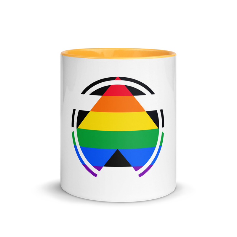 Ally Pride Flag - Tasse zweifarbig