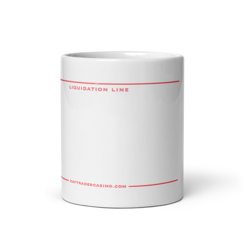 Liquidation Line Mug — Classic White