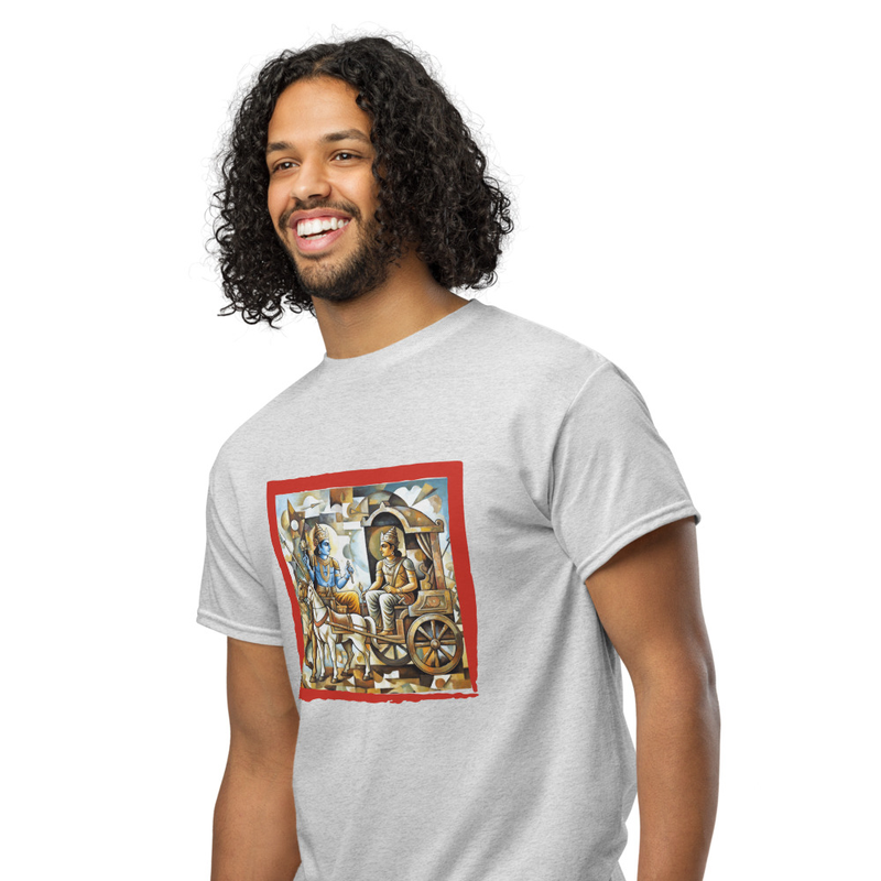 Bhagavad Gita Cubism Tee