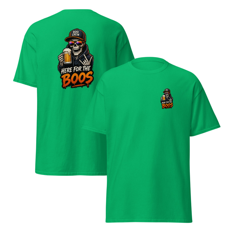 BMT Apparel Here for the Boos Unisex classic tee – XL, Irish Green