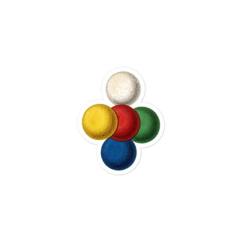 Queen Marking Colours Sticker mockup