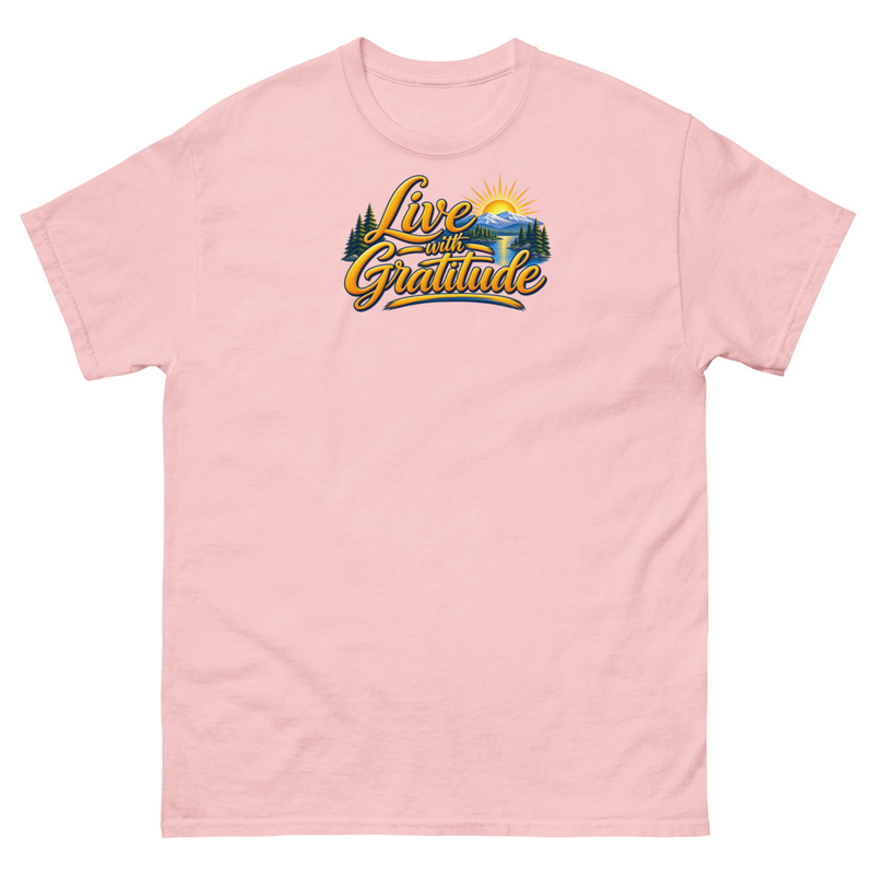 Live with Gratitude Unisex classic tee