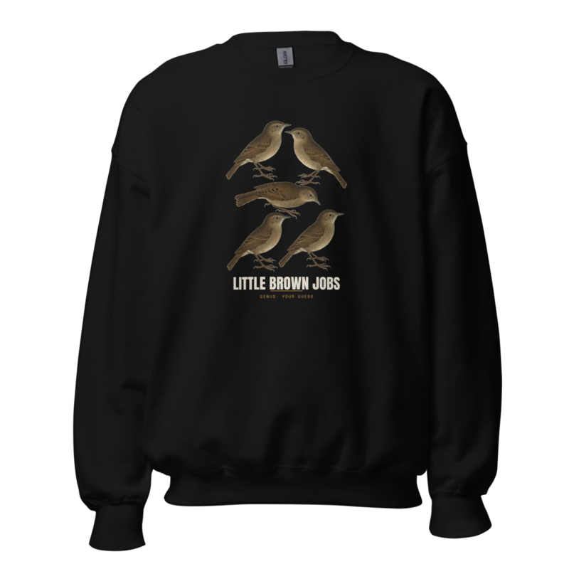 Little Brown Jobs Crewneck — Birding merch