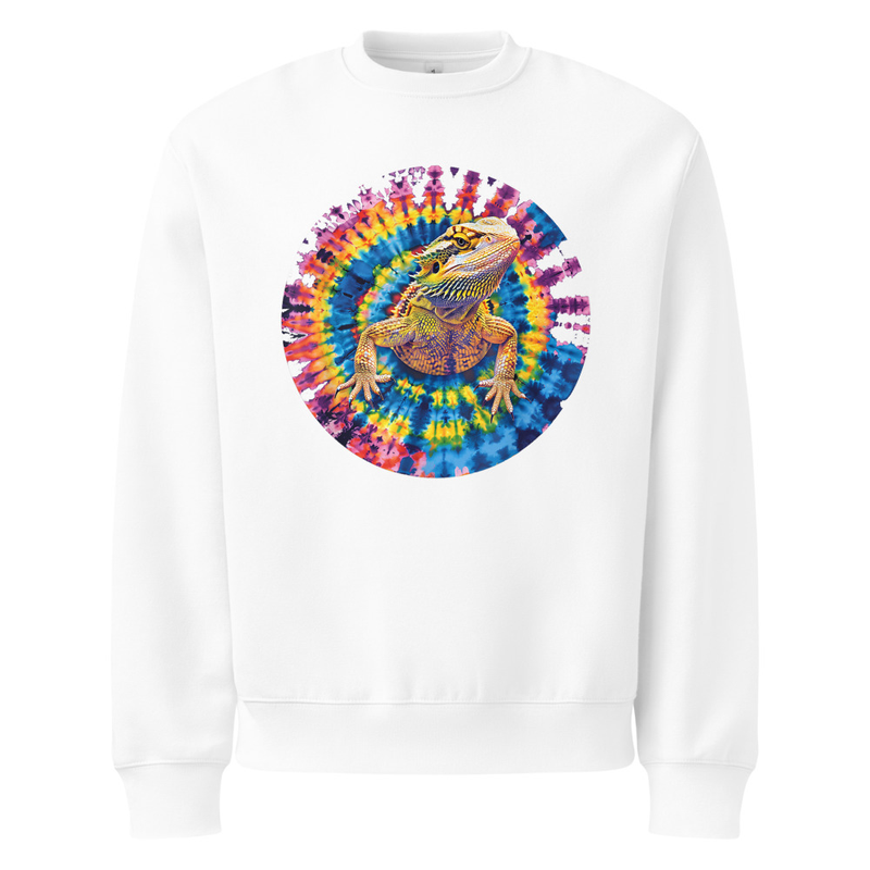 Oversized heavyweight sweatshirt - White
