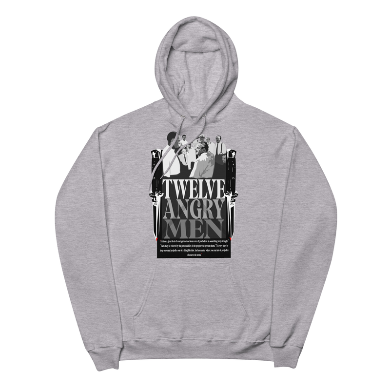 12 Angry Men Unisex fleece hoodie