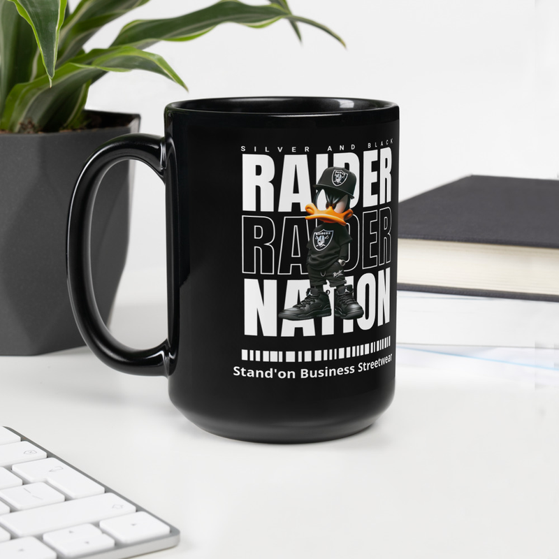 Favorite Team & SOBS Black Mug