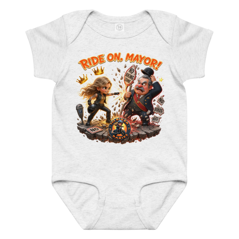 Ride On Mayor Baby Grow