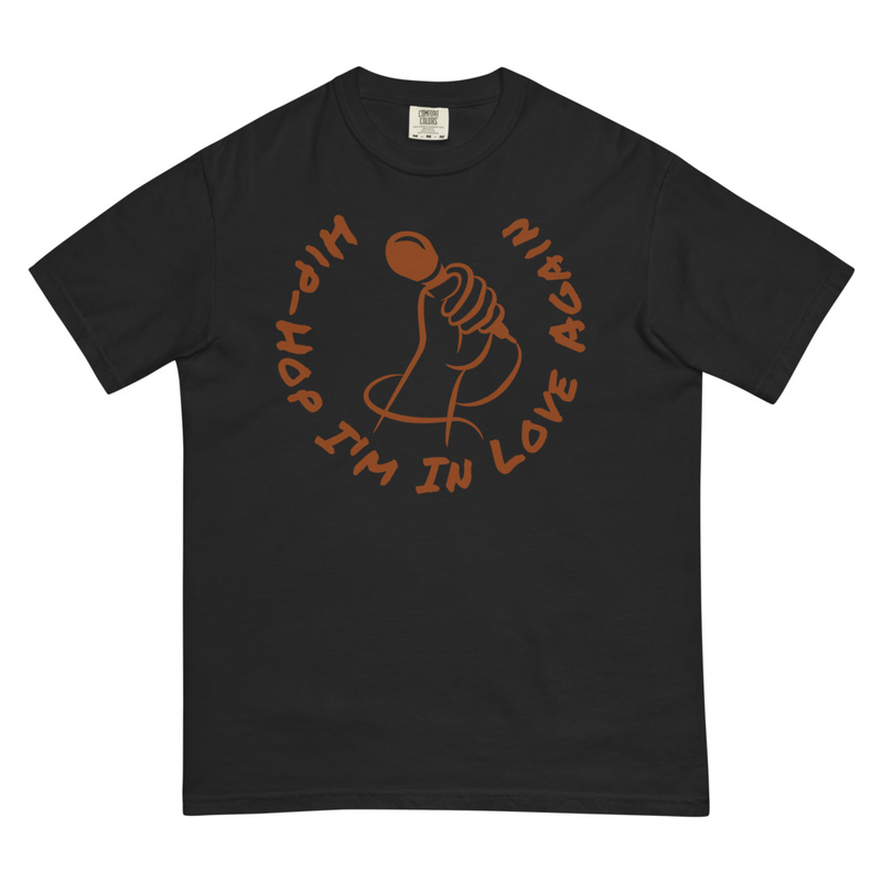 Hip-Hop Unisex garment-dyed heavyweight t-shirt