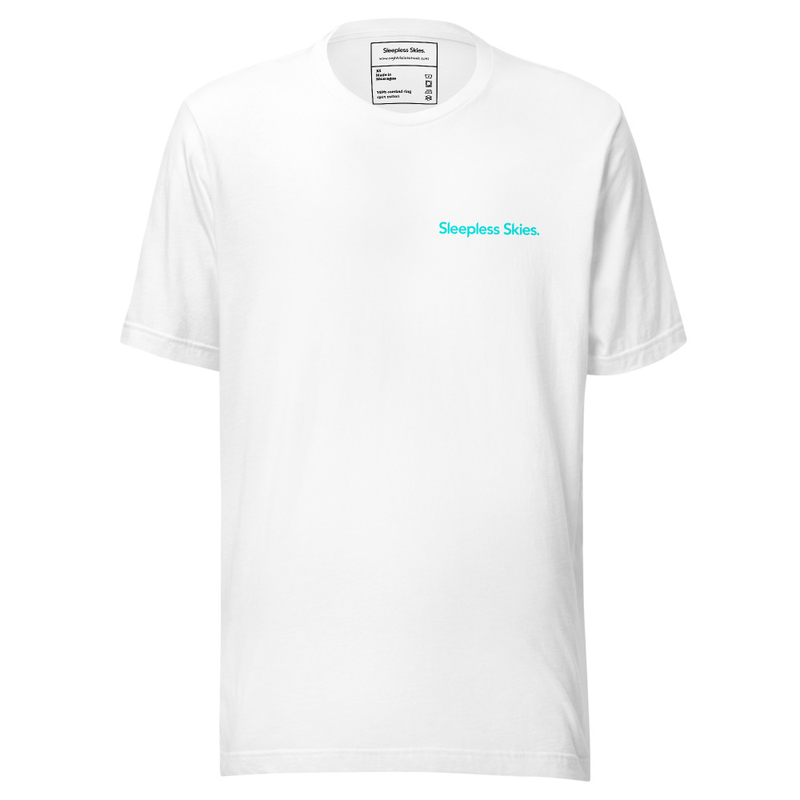 SS Teal Logo Bella 3001 – XL, White