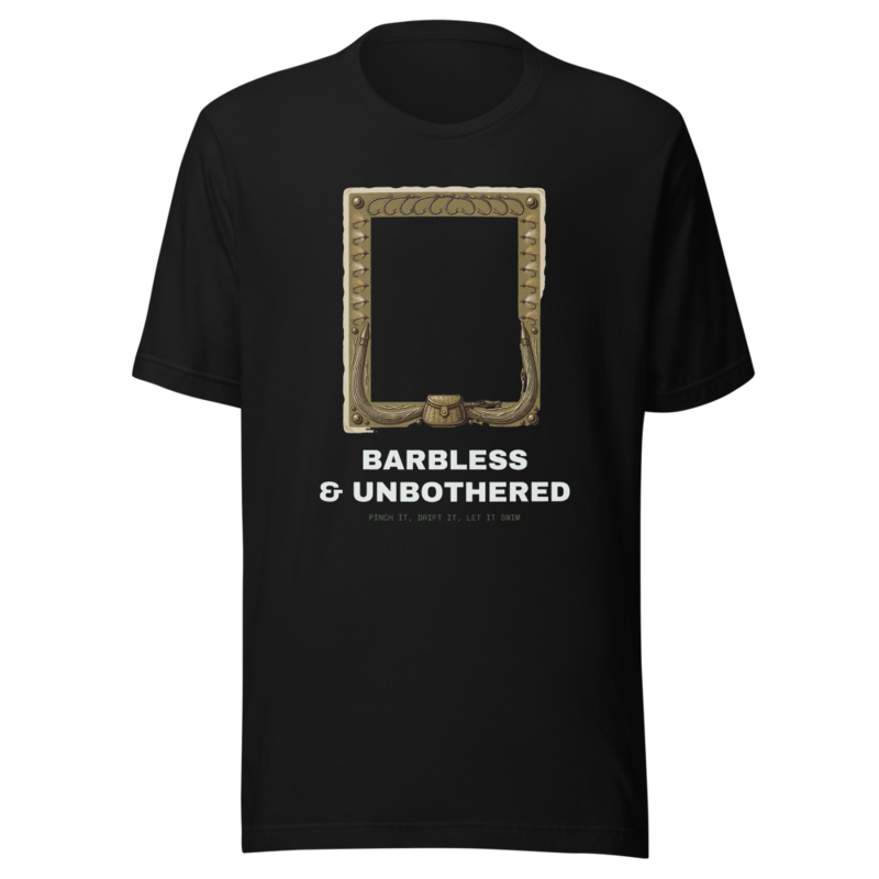 Barbless & Unbothered Tee (Artist Series) mockup