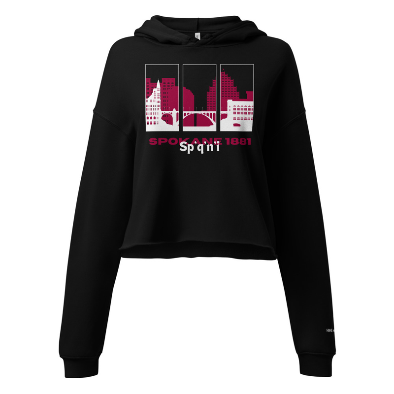 Spokane 1881 Crop Hoodie