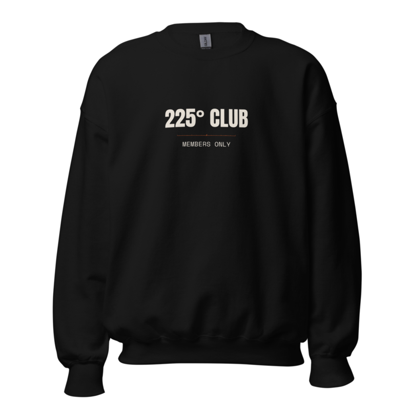 225° CLUB Crewneck mockup