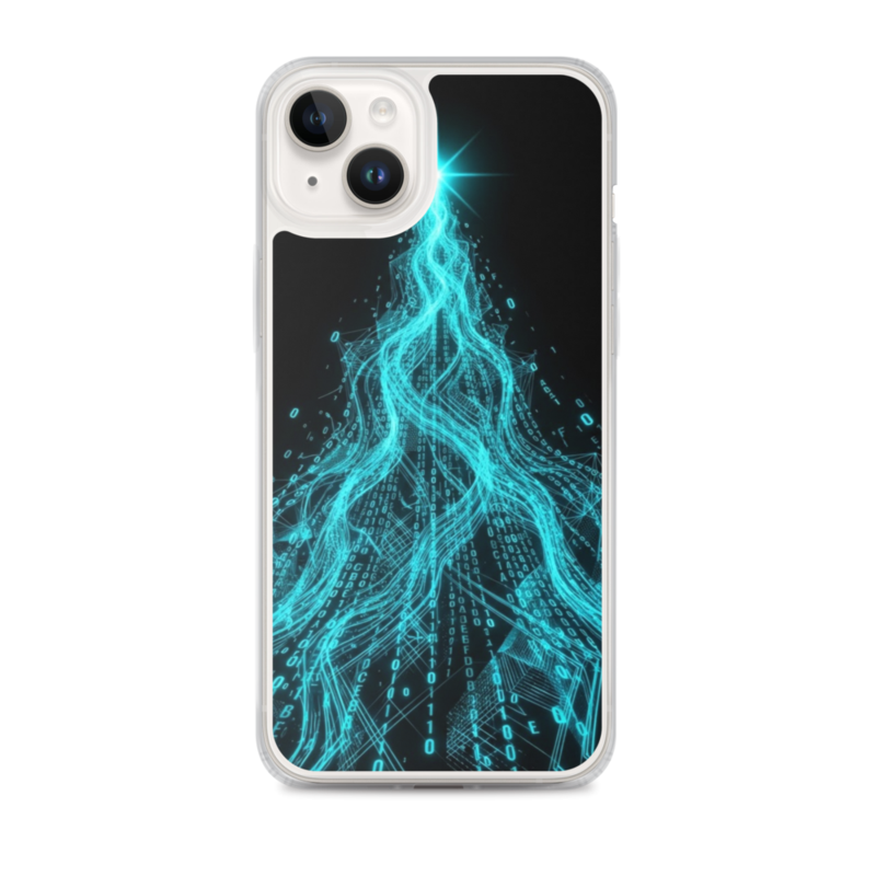 Uncle Benny ® Data Stream IBM Quantum Computer iPhone Case