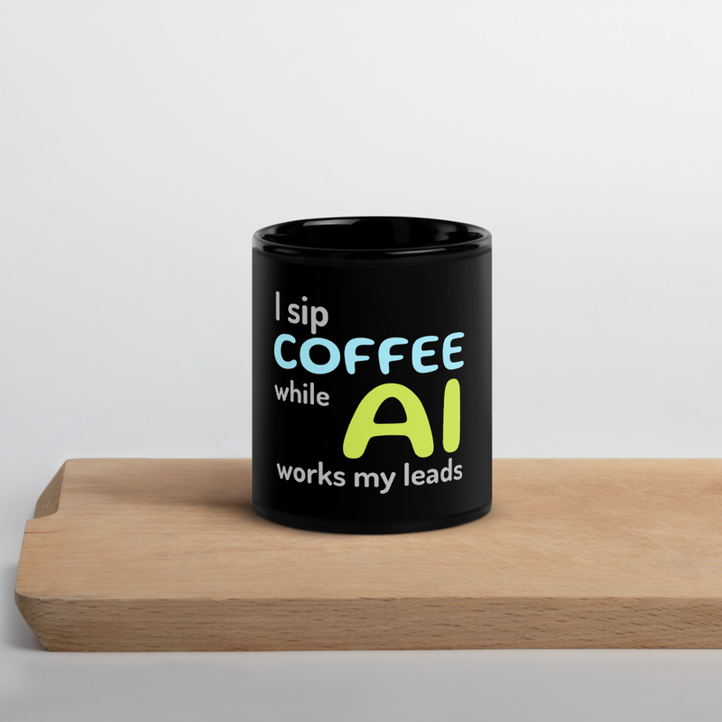 Black Glossy Mug