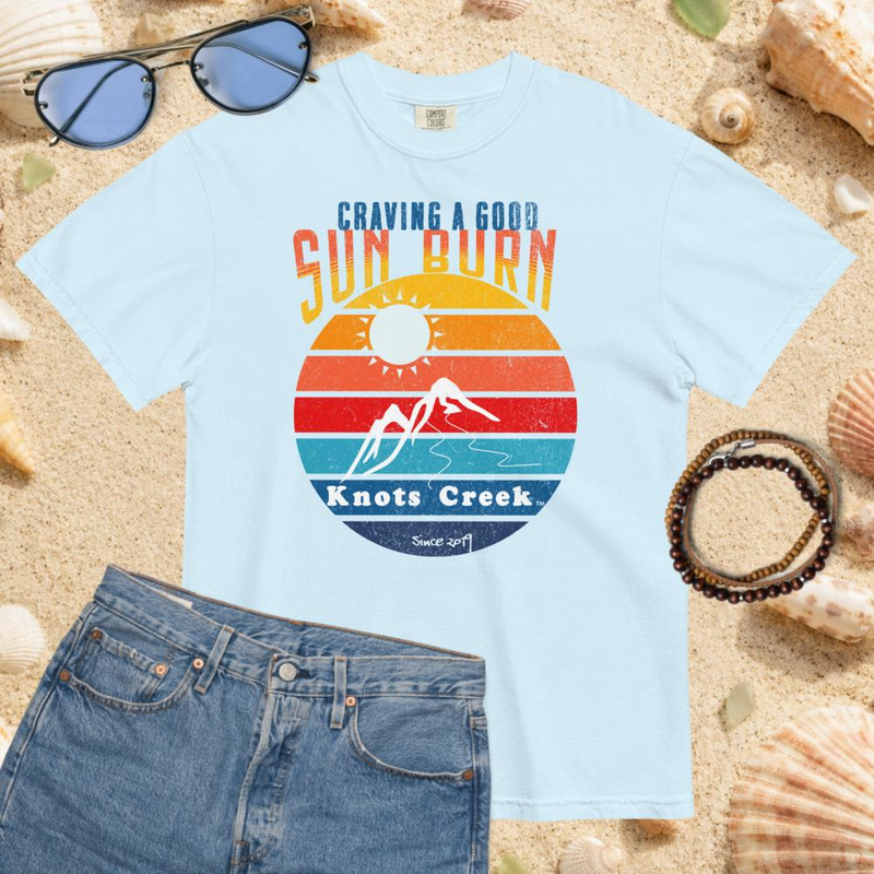 Sun Burn - Comfort Colors – XL, Chambray