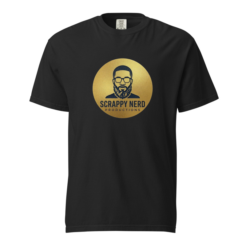 Scrappy Nerd Productions Unisex garment-dyed heavyweight t-shirt
