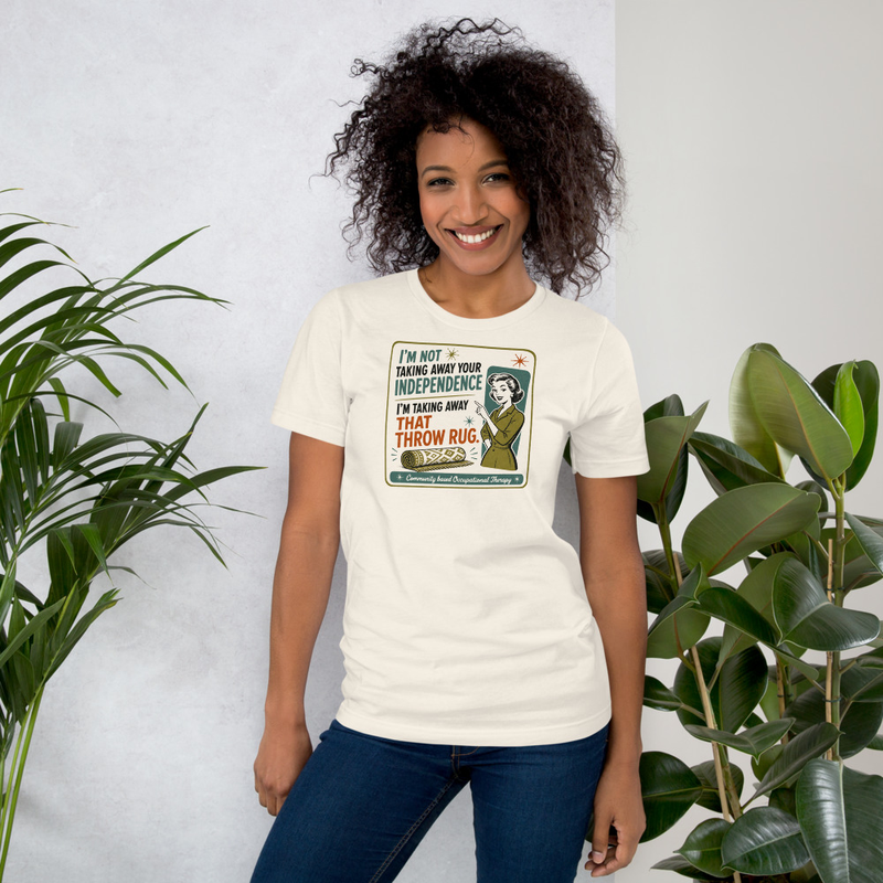 I’m Not Bossy I’m an Occupational Therapist T-Shirt | Funny OT Shirt – M, Vintage White