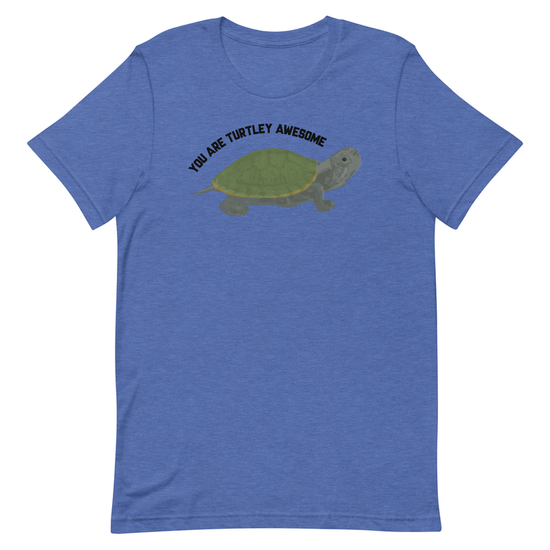 You Are Turtley Awesome ! Men’s Premium T Shirt - you are totally awesome, awesome pun shirt, puns, funny, funny shirt