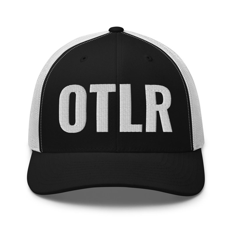 OTLR Trucker Cap – One size, Black/ White