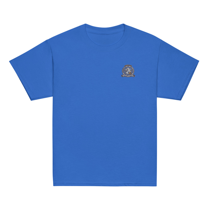  Dupont Hoops Youth classic tee – XS, Royal