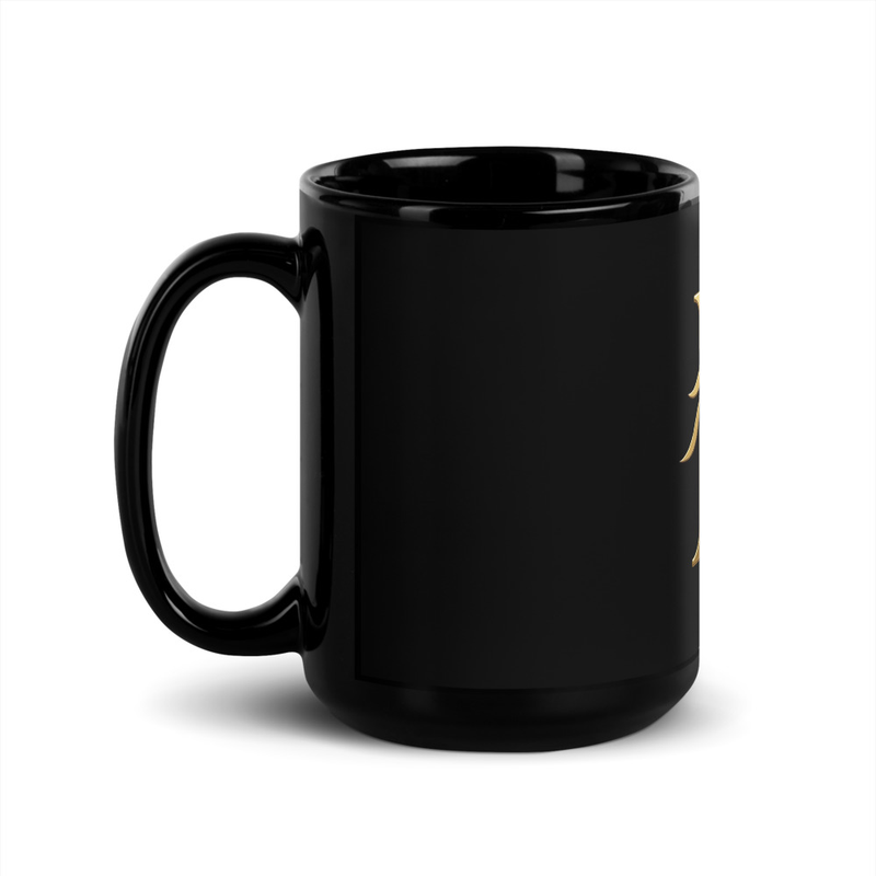 Black Glossy Mug – Image 5