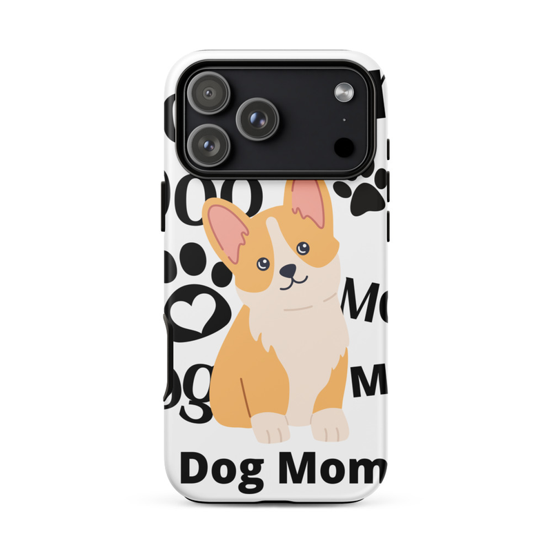 Tough Case for iPhone®: Dog Mom – iPhone 17 Pro Max, Matte